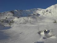 Dal ripiano si puo' anche salire sulla dorsale per il Giosolette.
