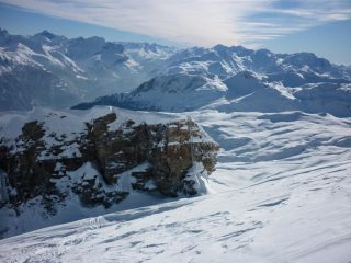 la famosa scala mettalica del piz beverin