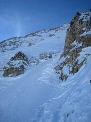 Fine parete verso i traversi