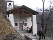 Arrivo alla chiesetta di Santa Libera 