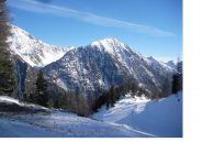 La Taille Spitz e a sx il Vallone di Loo..