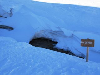 da Pra do Plan (ponicello) iniziano i pendii finali (ancora 1000 m... )