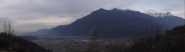 vista sul fondovalle e la Cavallaria-Gregorio