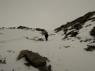 Salita nel canalone
