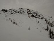 Pizzo Ruggia, versante di salita