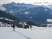 salendo verso il rifugio fallere 