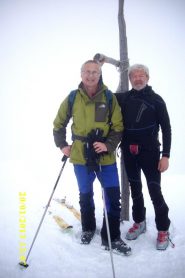 in cima con Enrico