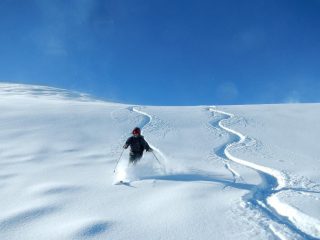 bella neve...per tutta la discesa