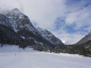 inizio pista della valle stretta