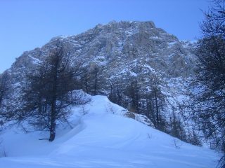 la parete nord della Grand'Hoche