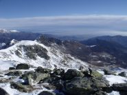 Ciriunda e Rocca Moross dalla cima