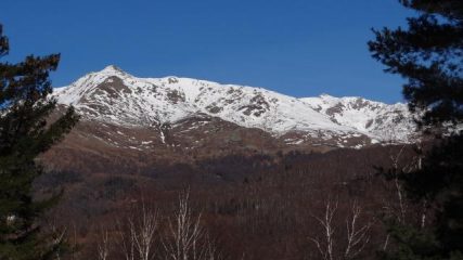 verso nord - vista sulla Toretta e Mombarone