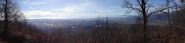 vista sulla pianura Eporediese