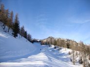 la discesa in pista