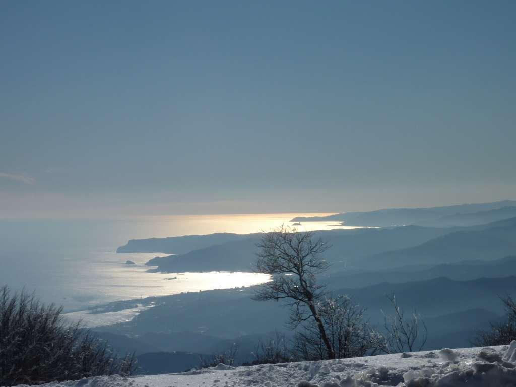 Sci con vista mare... non ha prezzo!