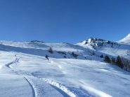 Parte alta un pò lavorata dal vento