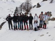 Il gruppone di ritorno...Alegria! Il grado alcolico aiuta a vincere il freddo ;-)