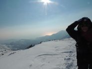 dalla cima vista verso il mare