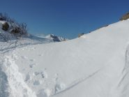 quasi in vetta, il Bric del Dente sullo sfondo