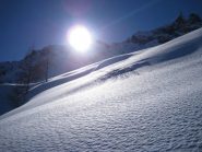 La neve di oggi..