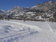 panorama dalle piste di aisone