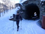 l'uscita dalla galleria...