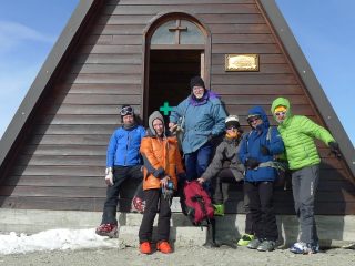 Foto di gruppo Cai Pino Tor.