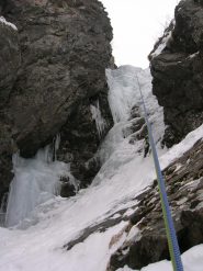 in calata dal secondo tiro