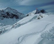 Colle Forcola e Anticima della Lunella dal Colle delle Lance