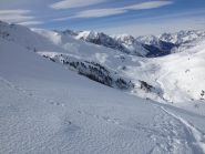 Vista verso il Col Chabaud