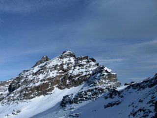 Denti del Broglio con dietro la Monciair 