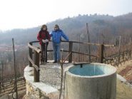 Mia moglie ed il proprietario della vigna