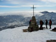 in cima al Mindino