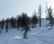 Matteo in discesa
