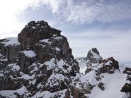 rocca del Nigro in 1° piano e la Niera sullo sfondo