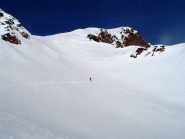 La rampa di accesso alla dorsale