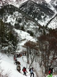 ultimo tratto del sentiero prima del rifugio