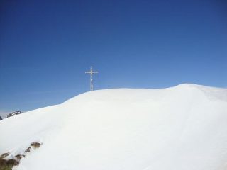 appena sotto la cima