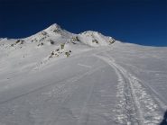In vista della cima