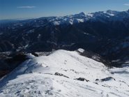 Dalla cima verso Sella Morteris