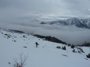 Risalita verso Riba del Gias