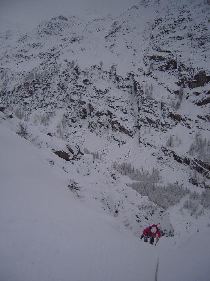 Il versante opposto...