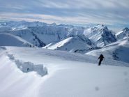 Scendendo da Punta Omo