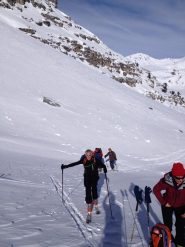 All'uscita del canalone