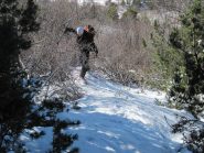 Gianluca esce dal bosco