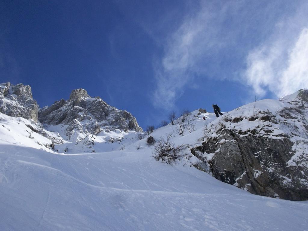Parte mediana_fine parete ed inizio gorgione