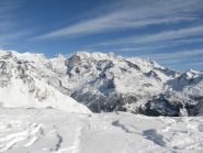 Dal colle uno sguardo al Rosa