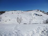 Dal colle via salita