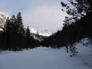 tratto in comune delle pista rossa e la pista blu