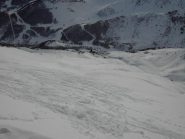 Discesa impegnativa dalla cima.